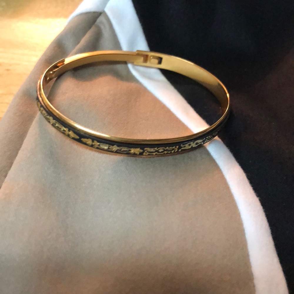 GOLD & BLACK BRACELET